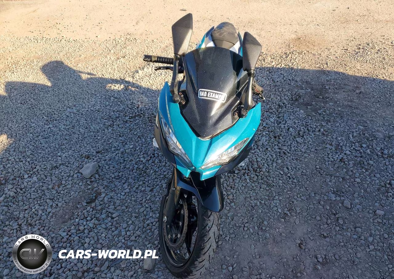 2021 Kawasaki Ex400 VIN:JKAEXKH10MDAD5297 - 2