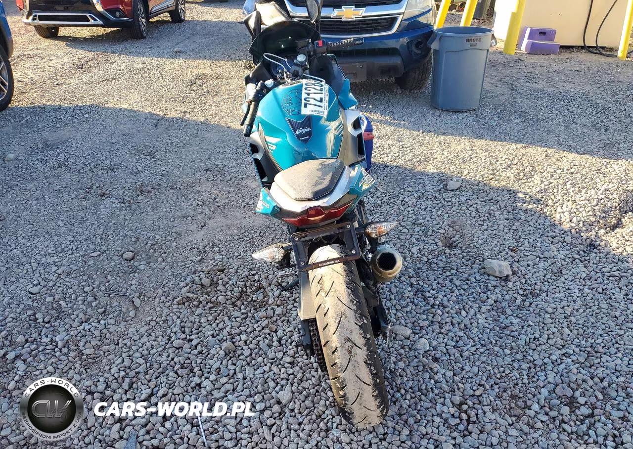2021 Kawasaki Ex400 VIN:JKAEXKH10MDAD5297 - 4