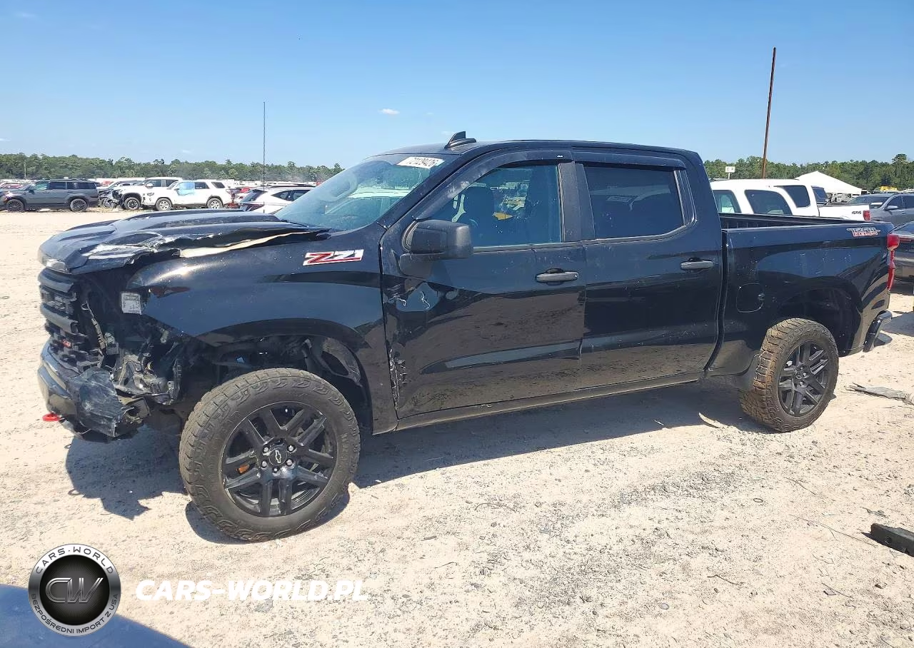 2025 Chevrolet Silverado 1500 4Wd Short Bed Custom Trail Boss