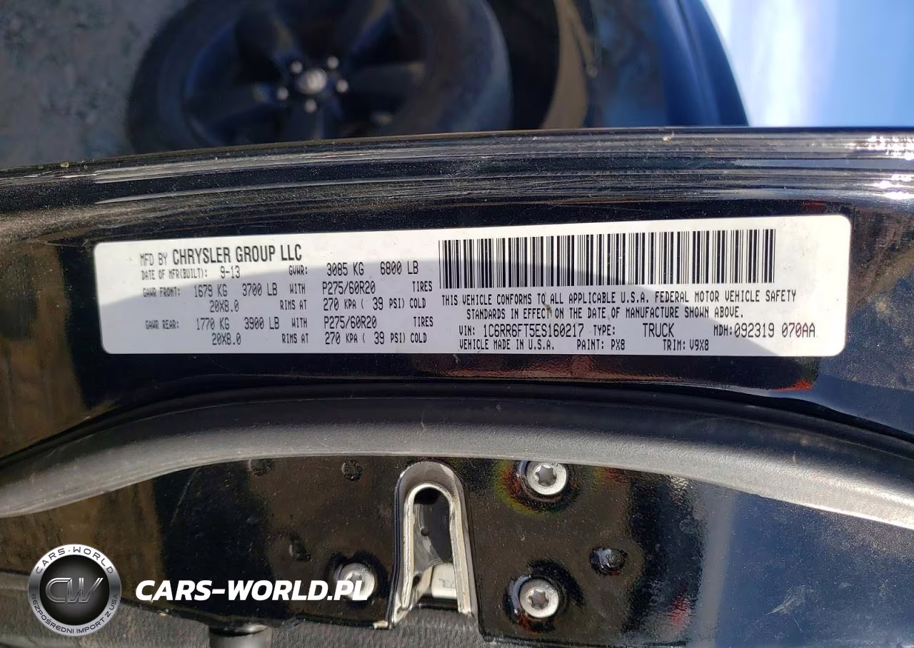 2014 Ram 1500 St VIN:1C6RR6FT5ES160217 - 12