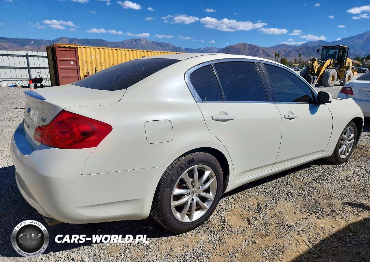 2007 Infiniti G35 Base VIN:JNKBV61E87M705850 - 3