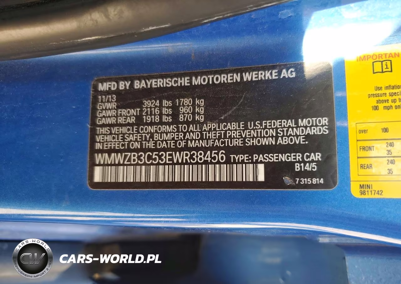 2014 Mini Cooper Countryman VIN:WMWZB3C53EWR38456 - 13