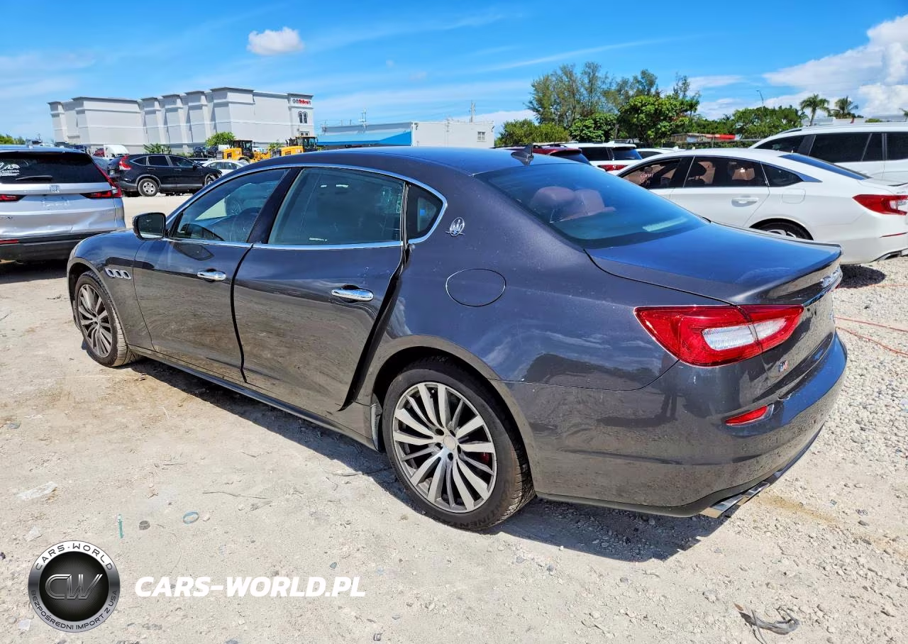 2016 Maserati Quattroporte S VIN:ZAM56RRA0G1188541 - 2