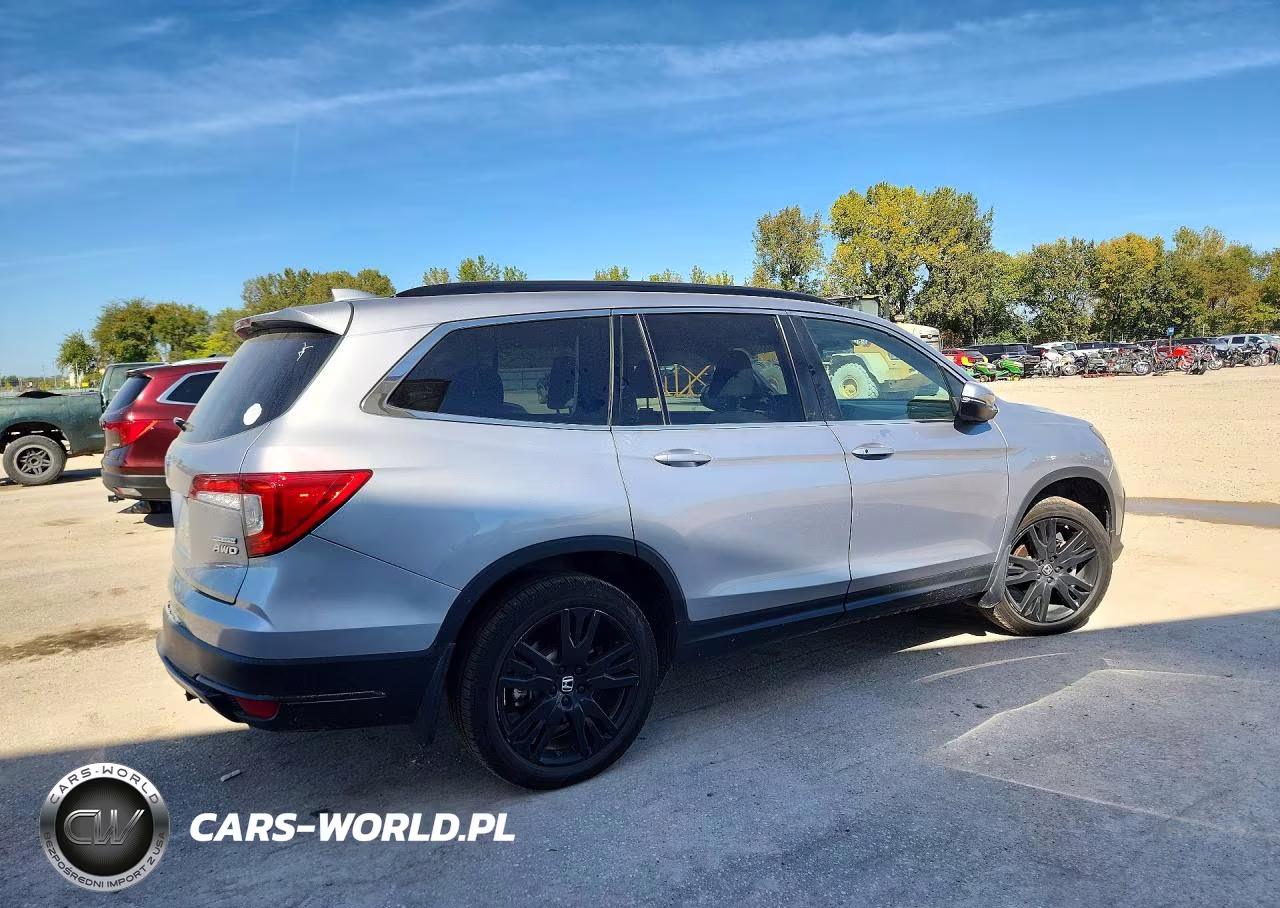 2022 Honda Pilot Se VIN:5FNYF6H26NB098406 - 3