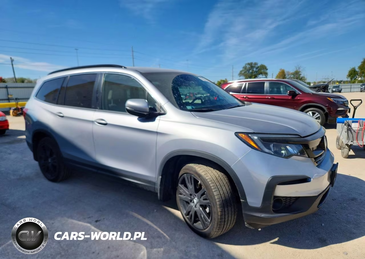2022 Honda Pilot Se VIN:5FNYF6H26NB098406 - 4