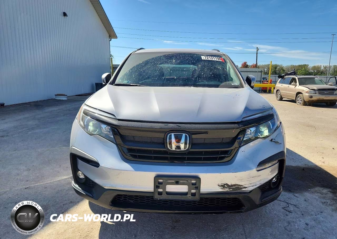 2022 Honda Pilot Se VIN:5FNYF6H26NB098406 - 5
