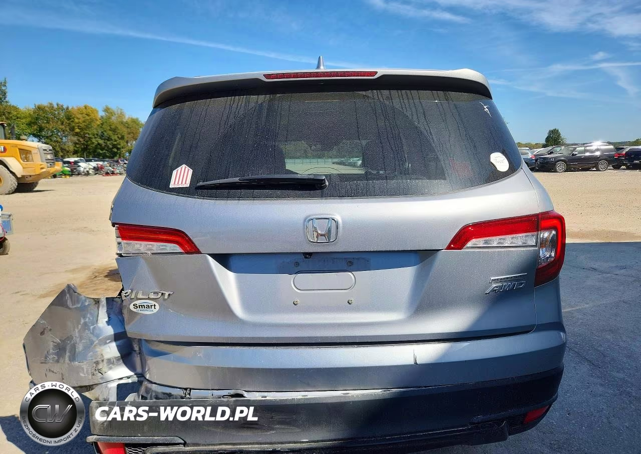2022 Honda Pilot Se VIN:5FNYF6H26NB098406 - 6