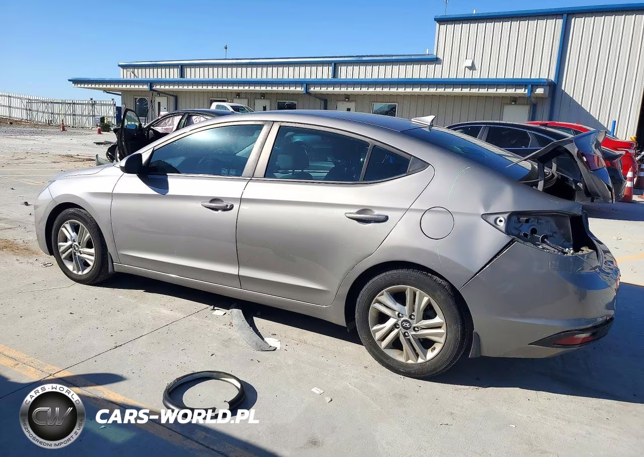 2020 Hyundai Elantra Sel VIN:KMHD84LF1LU105947 - 2