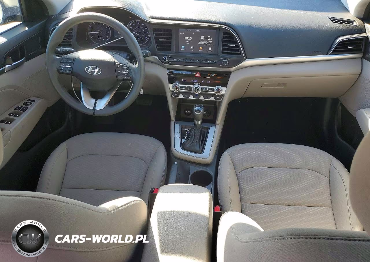 2020 Hyundai Elantra Sel VIN:KMHD84LF1LU105947 - 8