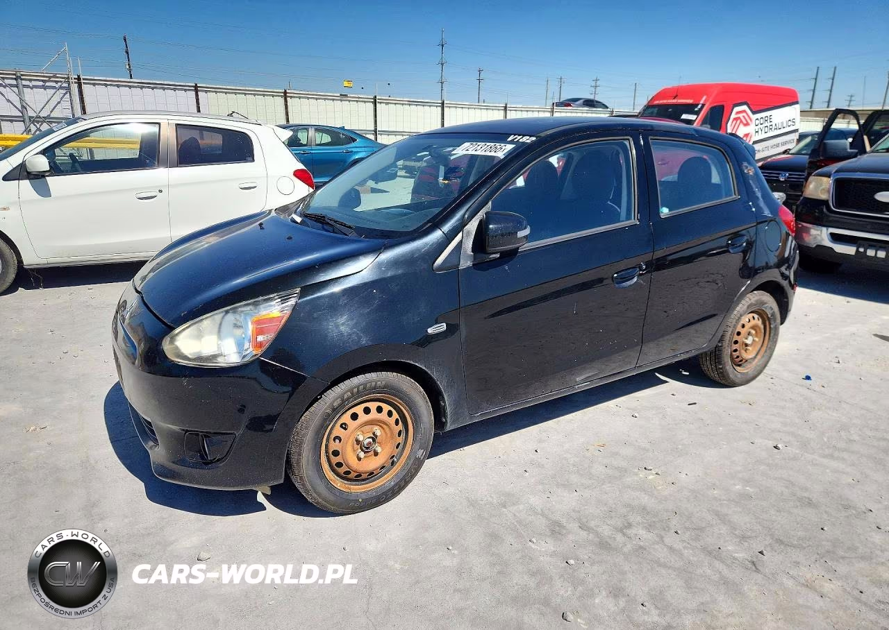 2015 Mitsubishi Mirage Es VIN:ML32A4HJXFH035457 - 1
