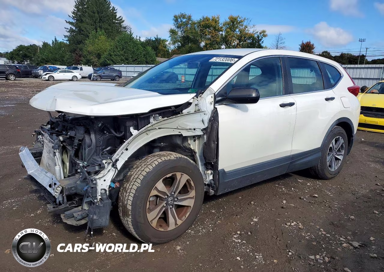 2018 Honda Cr-V Lx VIN:5J6RW5H39JL003877 - 1