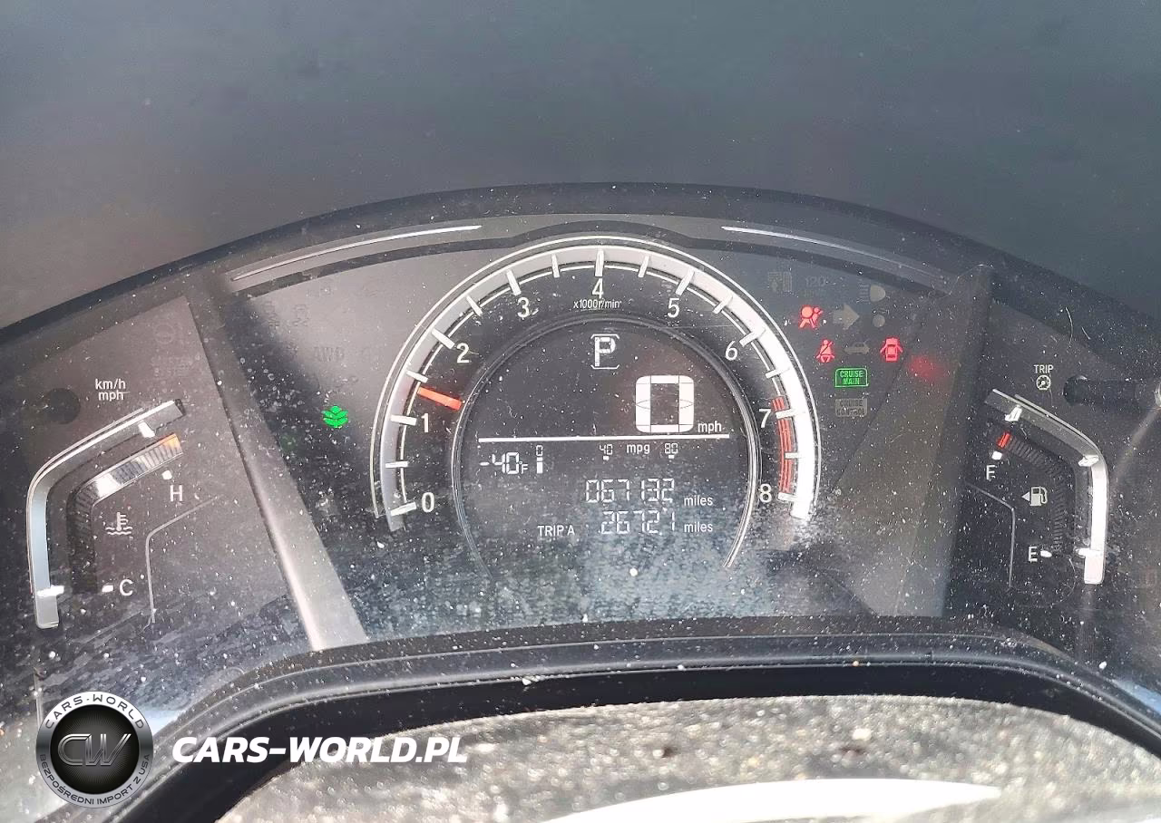 2018 Honda Cr-V Lx VIN:5J6RW5H39JL003877 - 9