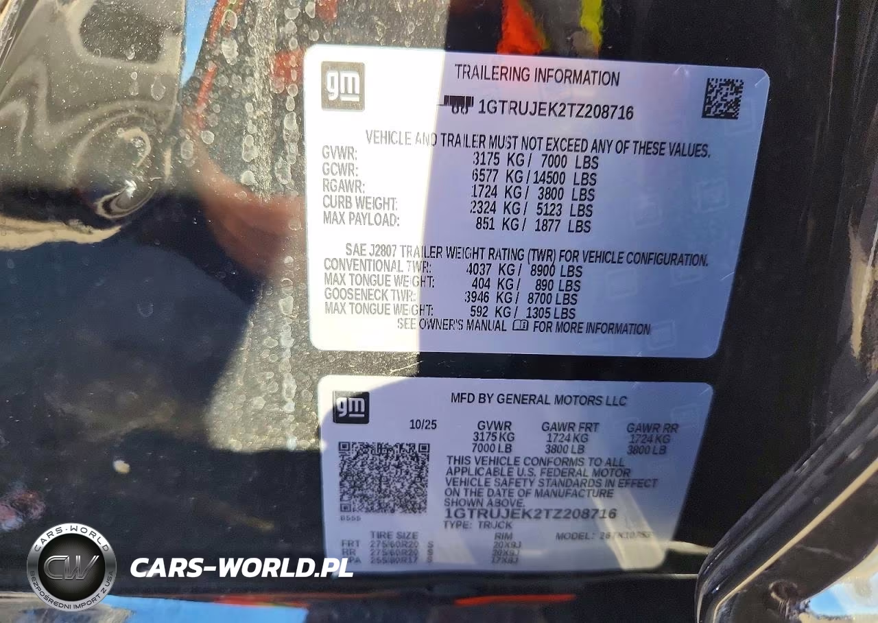 2026 GMC Sierra K1500 Elevation-L VIN:1GTRUJEK2TZ208716 - 12
