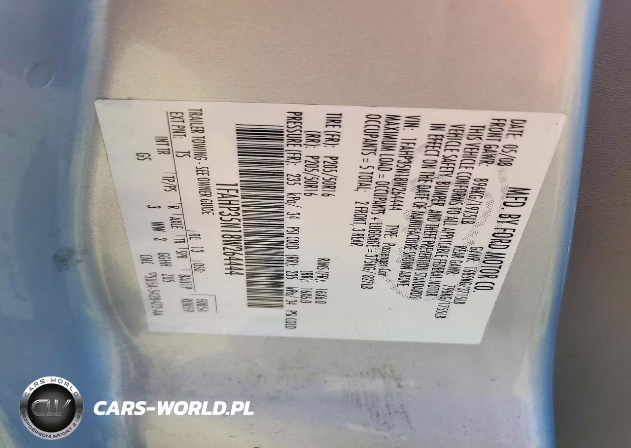 2008 Ford Focus Se VIN:1FAHP35N18W264444 - 12
