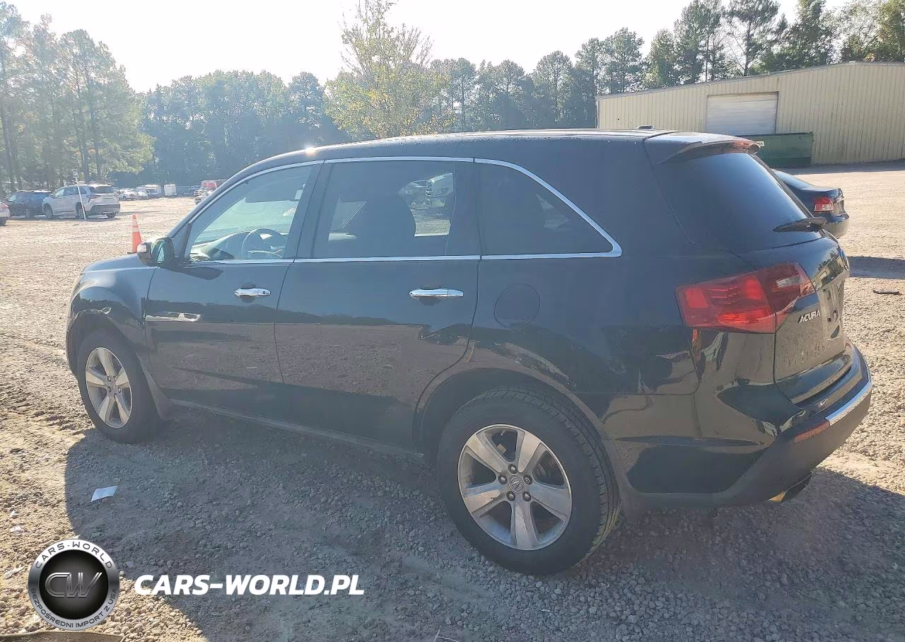 2011 Acura Mdx VIN:2HNYD2H27BH502263 - 2