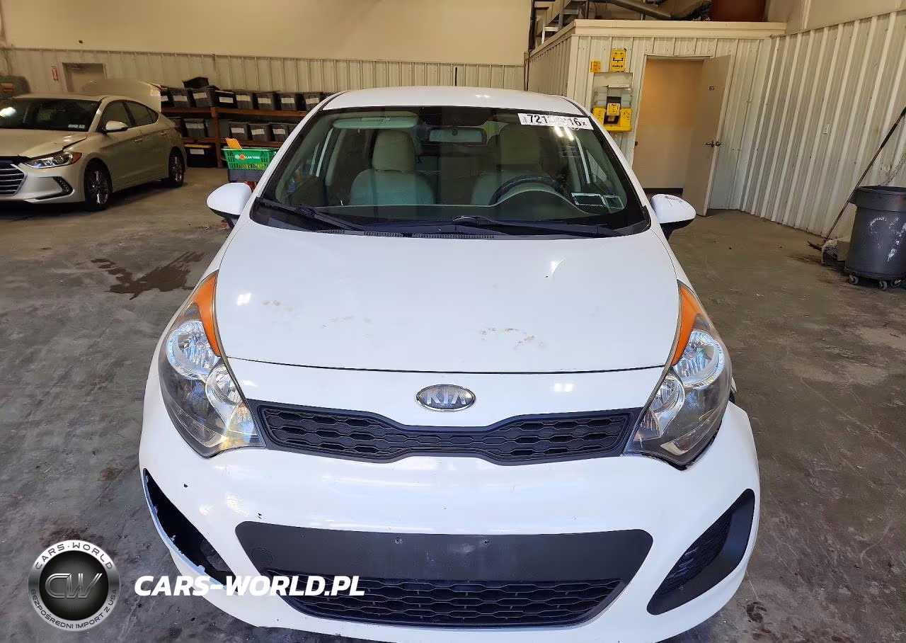 2013 Kia Rio Lx VIN:KNADM5A30D6152257 - 5