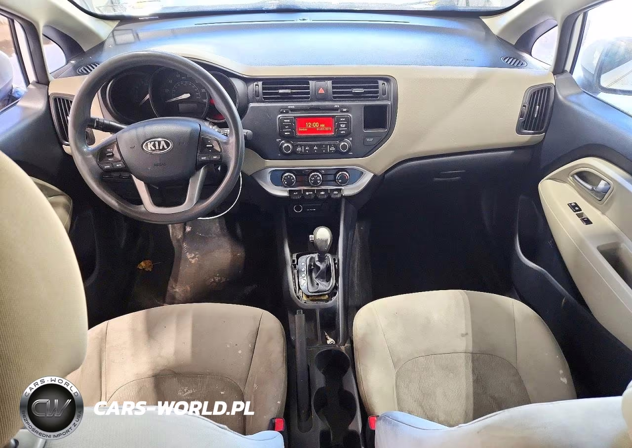 2013 Kia Rio Lx VIN:KNADM5A30D6152257 - 8