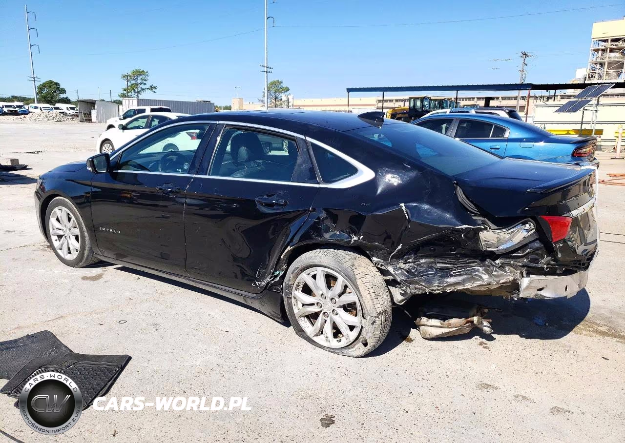 2018 Chevrolet Impala Lt VIN:2G1105S31J9103596 - 2