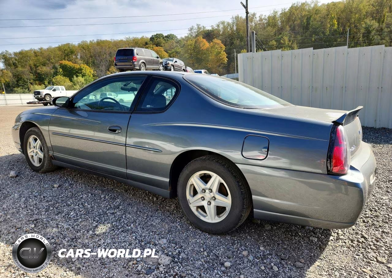 2004 Chevrolet Monte Carlo Ls VIN:2G1WW12E349431251 - 2