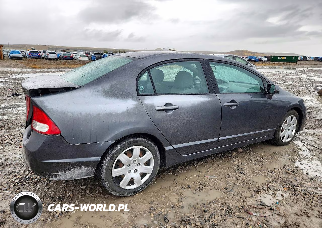 2011 Honda Civic Lx VIN:2HGFA1F54BH509475 - 3