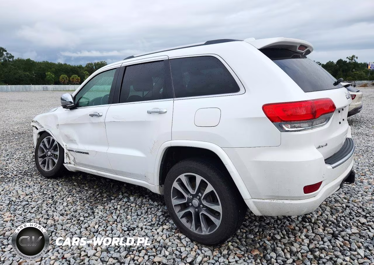 2017 Jeep Grand Cherokee Overland VIN:1C4RJFCG2HC772493 - 2