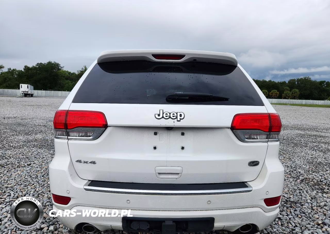 2017 Jeep Grand Cherokee Overland VIN:1C4RJFCG2HC772493 - 6