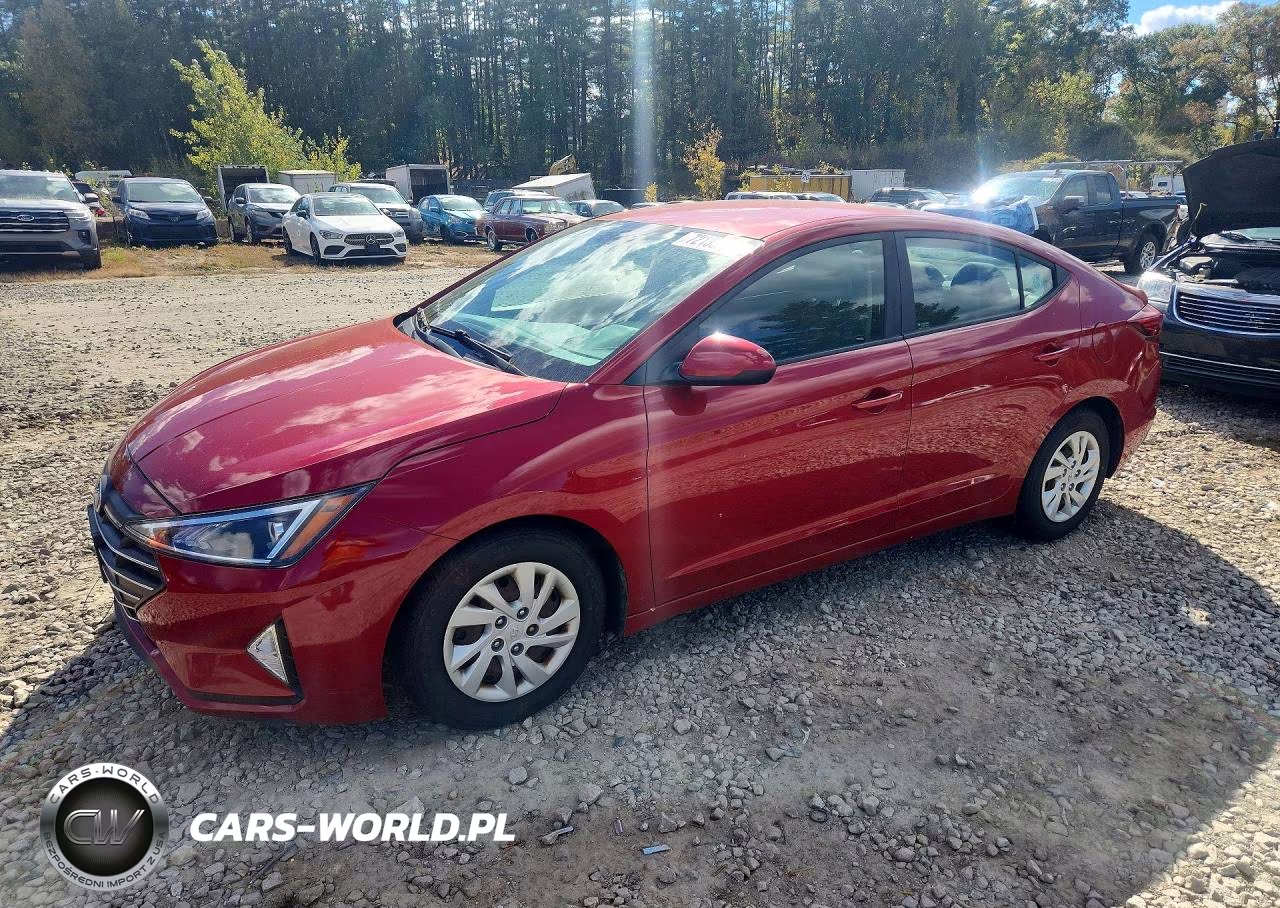 2019 Hyundai Elantra Se VIN:5NPD74LF2KH415461 - 1