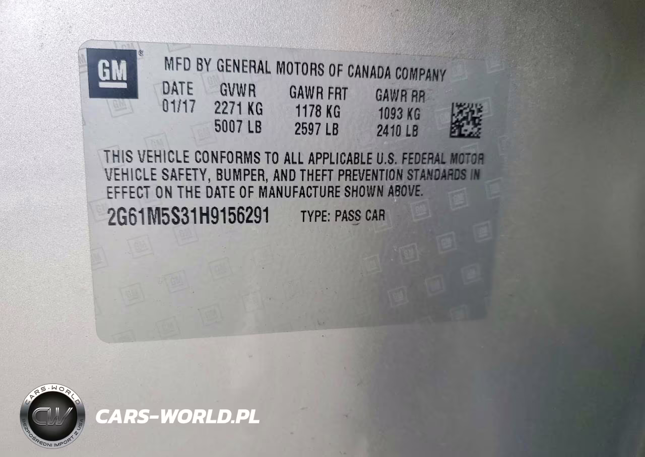 2017 Cadillac Xts Luxury VIN:2G61M5S31H9156291 - 12