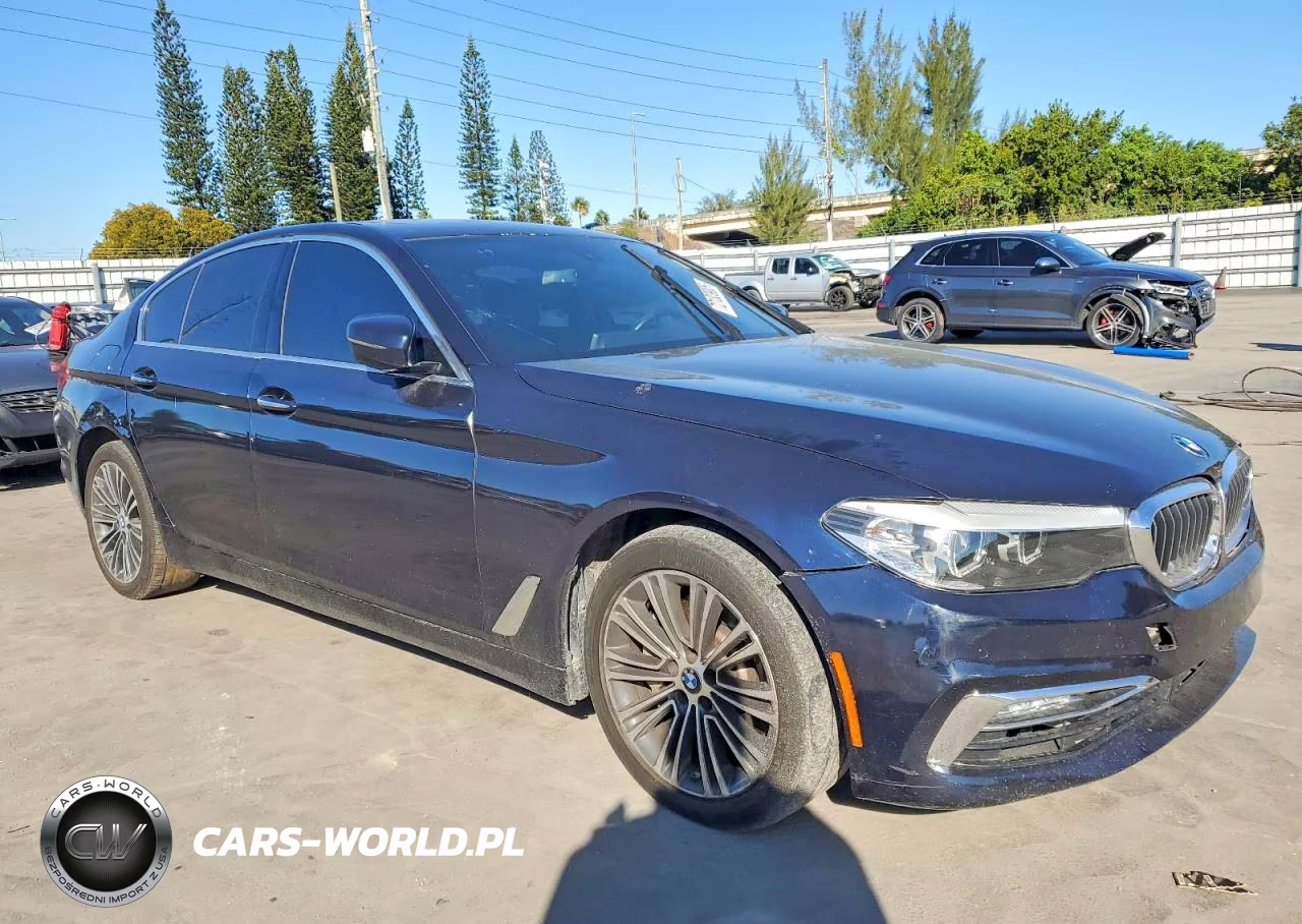 2018 BMW 530 I VIN:WBAJA5C51JWA38874 - 4