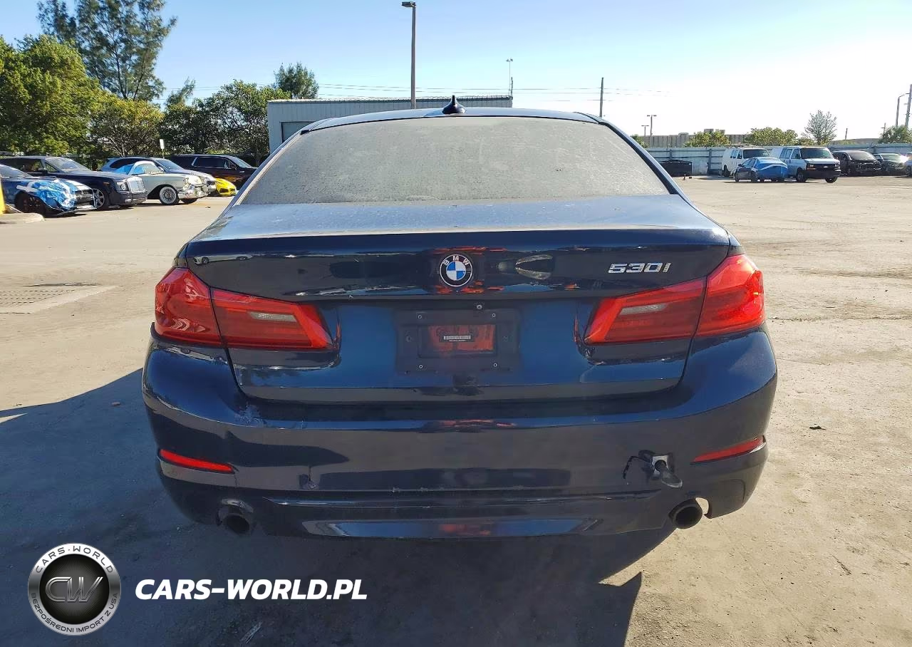 2018 BMW 530 I VIN:WBAJA5C51JWA38874 - 6