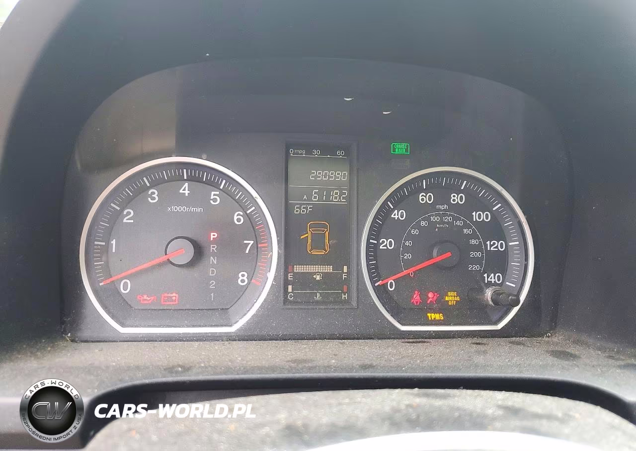 2008 Honda Cr-V Exl VIN:5J6RE48758L008763 - 9