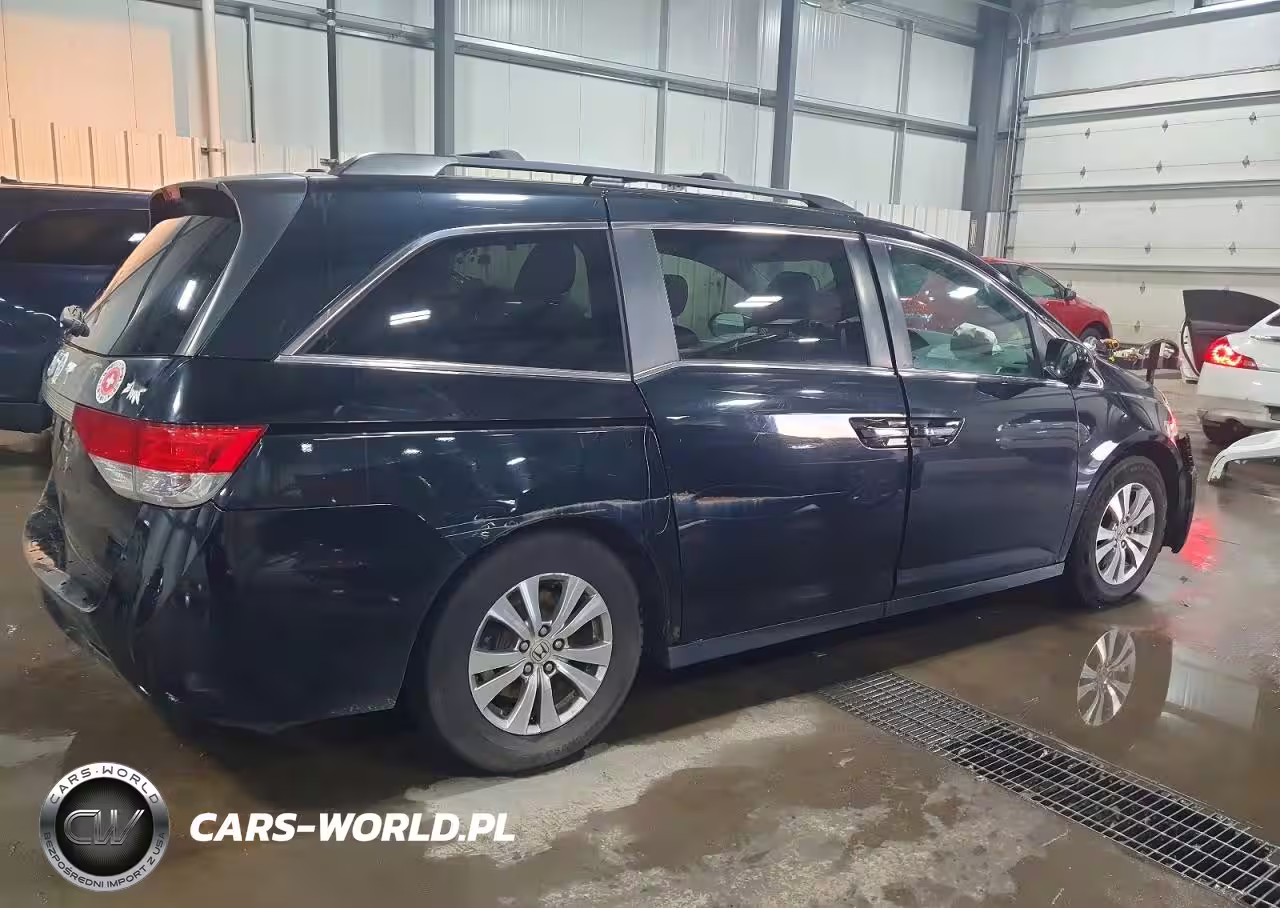 2014 Honda Odyssey Exl VIN:5FNRL5H61EB098212 - 3