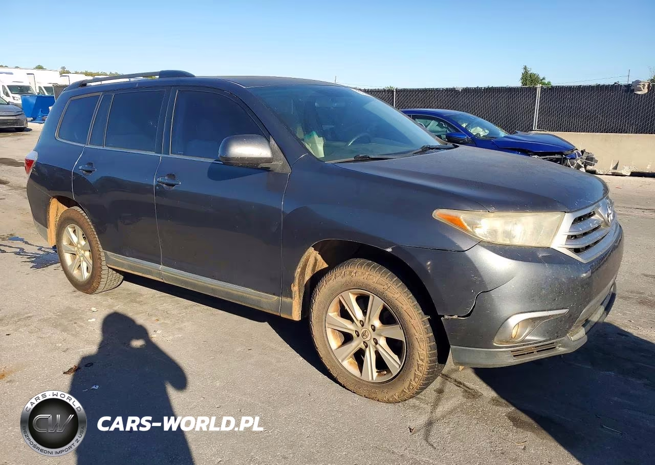 2012 Toyota Highlander Base VIN:5TDZK3EH3CS083281 - 4