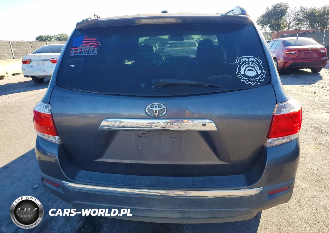 2012 Toyota Highlander Base VIN:5TDZK3EH3CS083281 - 6