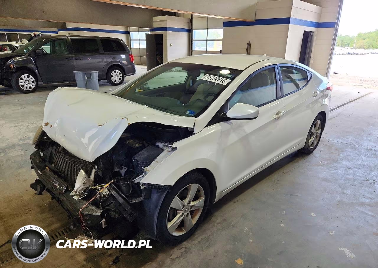 2013 Hyundai Elantra Gls VIN:5NPDH4AE2DH223127 - 1