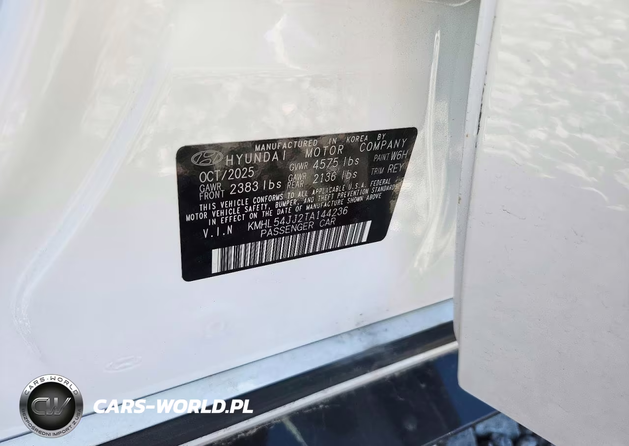 2026 Hyundai Sonata Hybrid Limited VIN:KMHL54JJ2TA144236 - 12