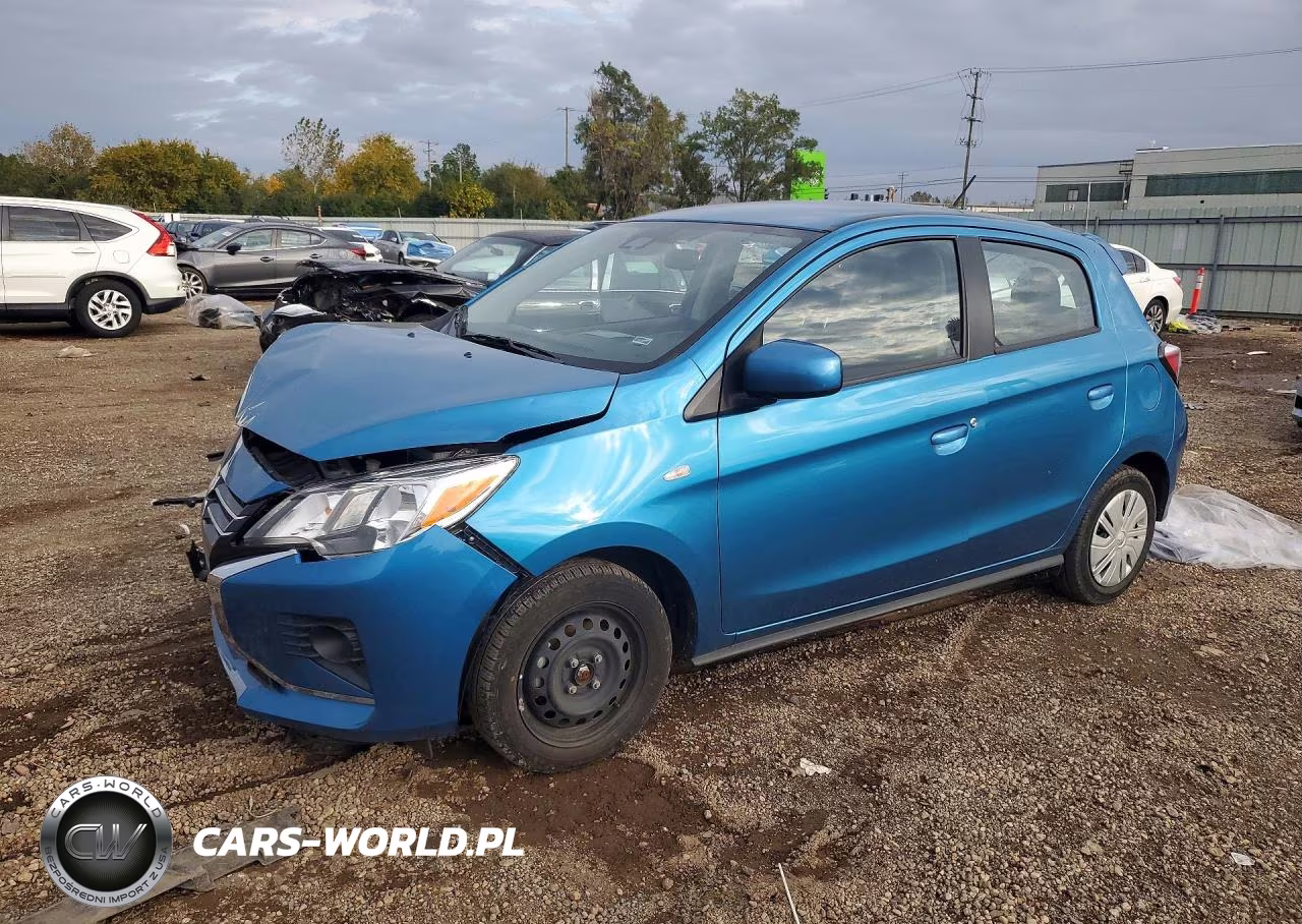 2024 Mitsubishi Mirage Es VIN:ML32AUHJ1RH036601 - 1