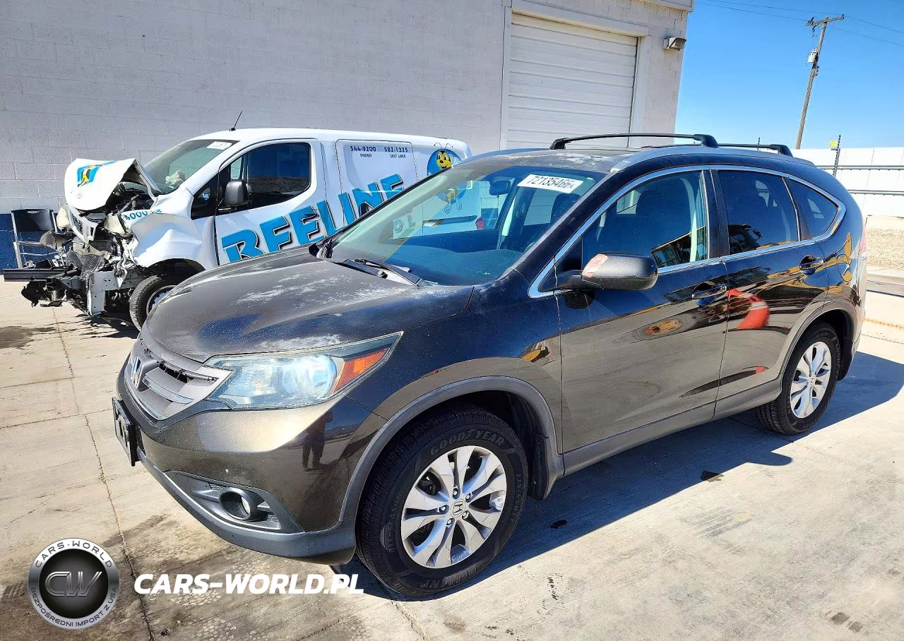 2014 Honda Cr-V Exl VIN:5J6RM4H74EL037749 - 1