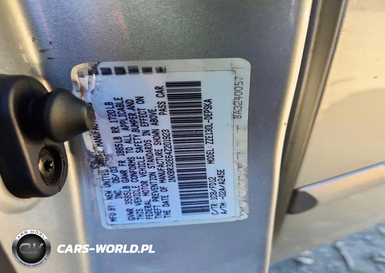 2004 Toyota Corolla S VIN:1NXBR32E64Z201923 - 12