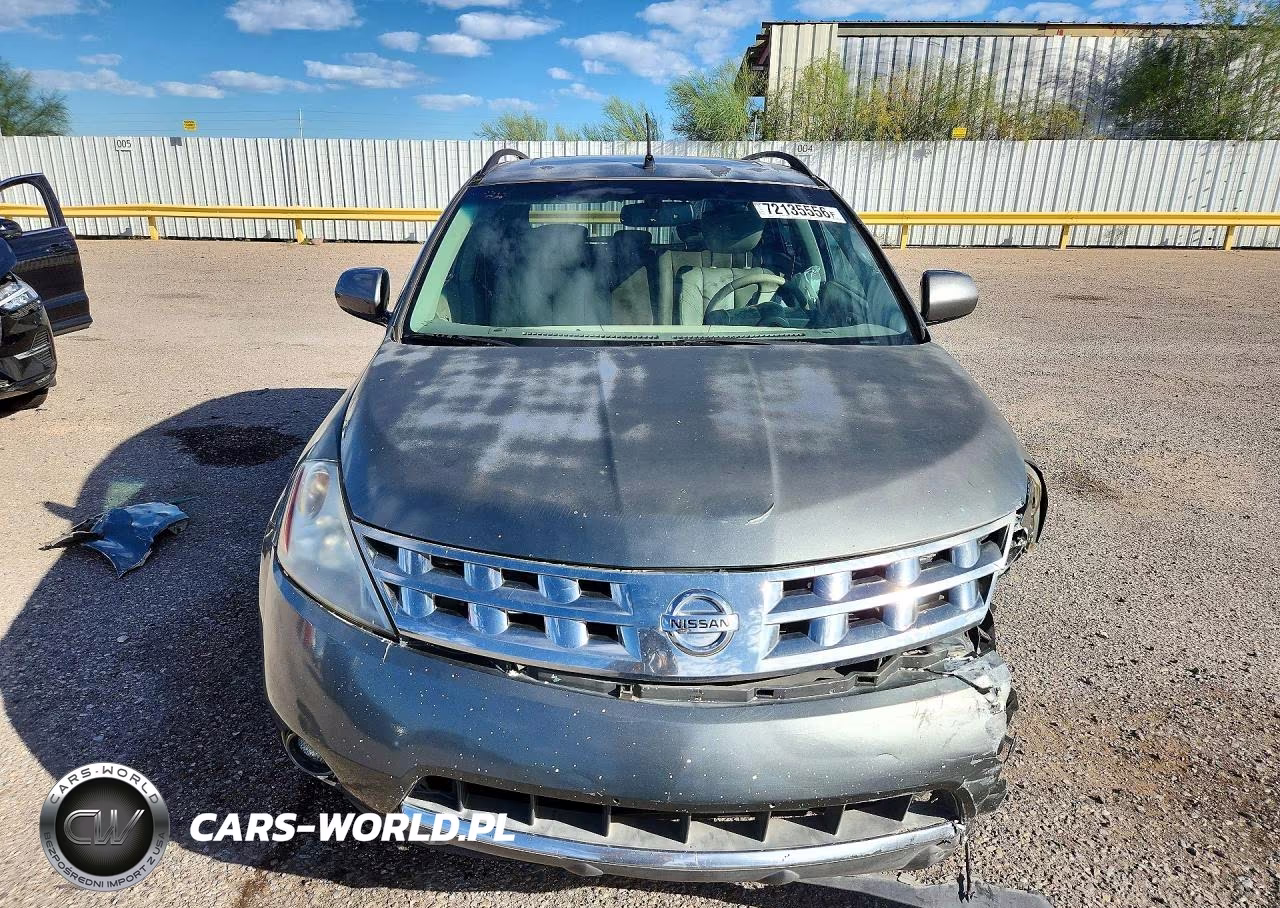 2007 Nissan Murano S VIN:JN8AZ08T77W505117 - 5