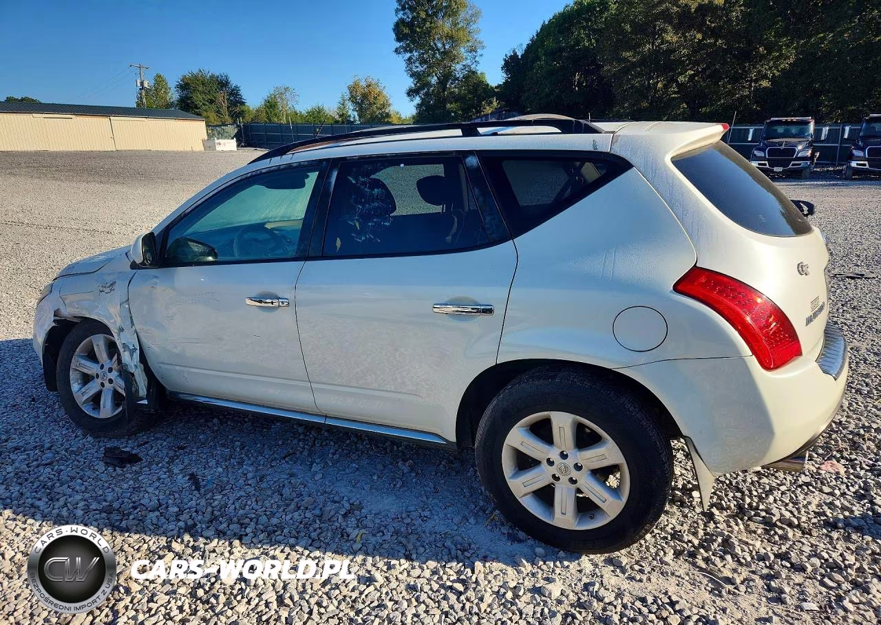 2007 Nissan Murano S VIN:JN8AZ08T67W502533 - 2