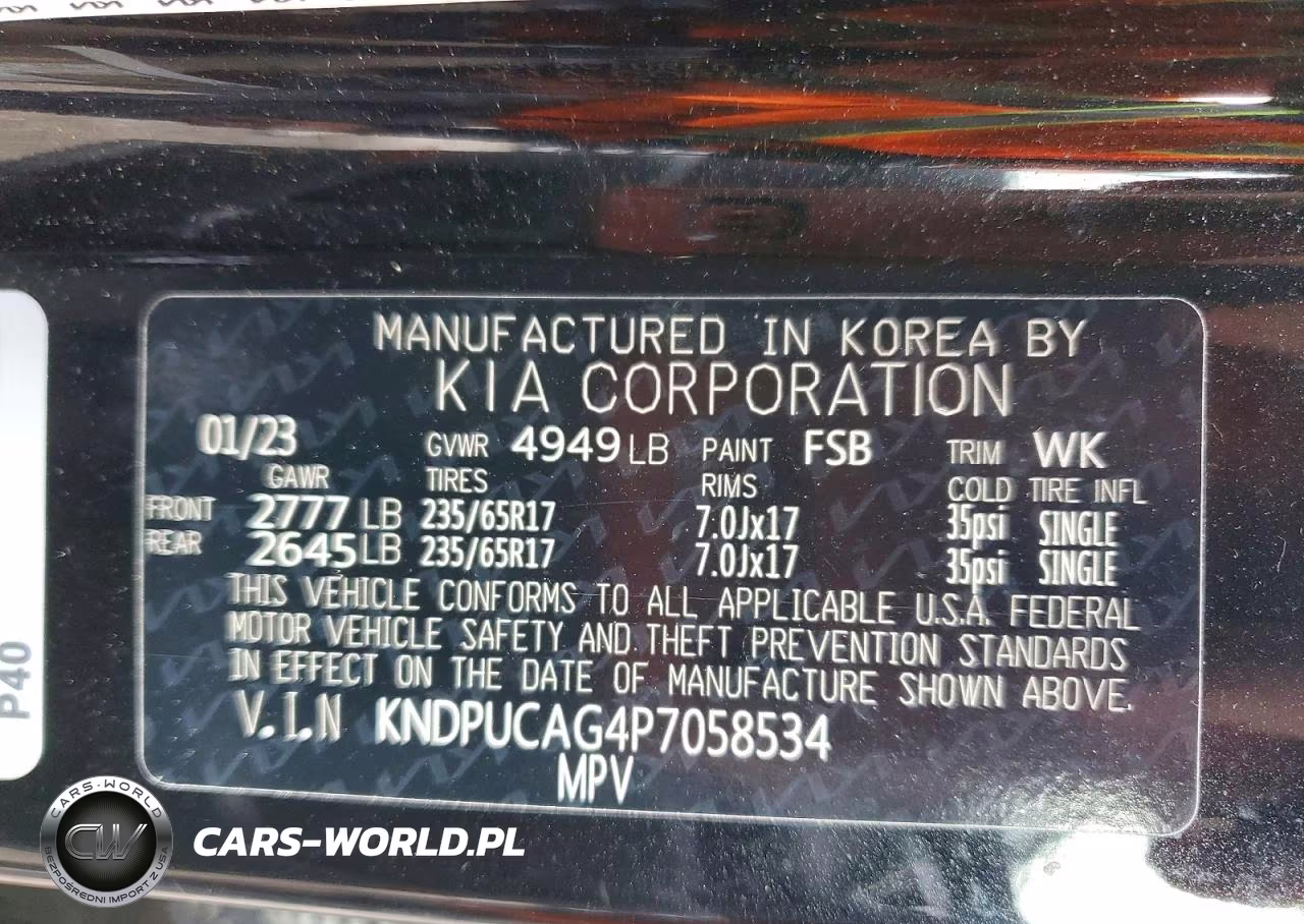 2023 Kia Sportage Lx VIN:KNDPUCAG4P7058534 - 13
