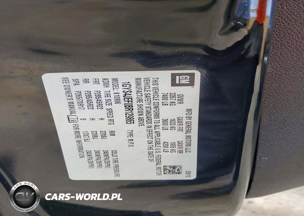 2011 Cadillac Escalade Esv Premium VIN:1GYS4JEF0BR129865 - 12