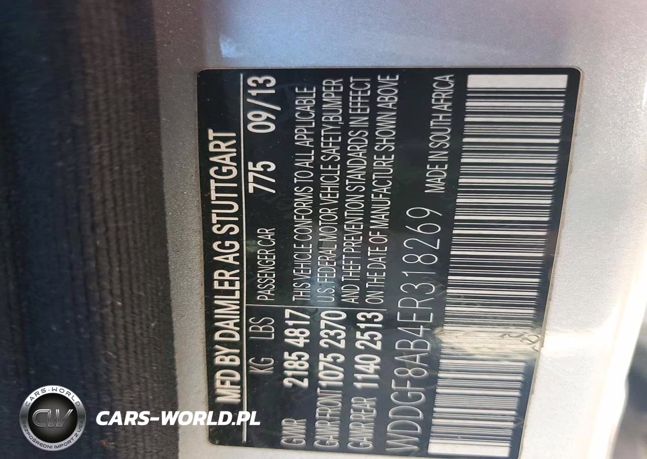 2014 Mercedes-Benz C 300 4Matic VIN:WDDGF8AB4ER318269 - 12