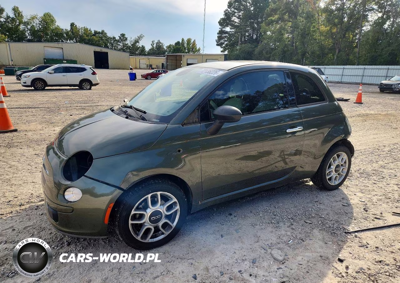 2015 Fiat 500 Pop VIN:3C3CFFAR9FT550776 - 1
