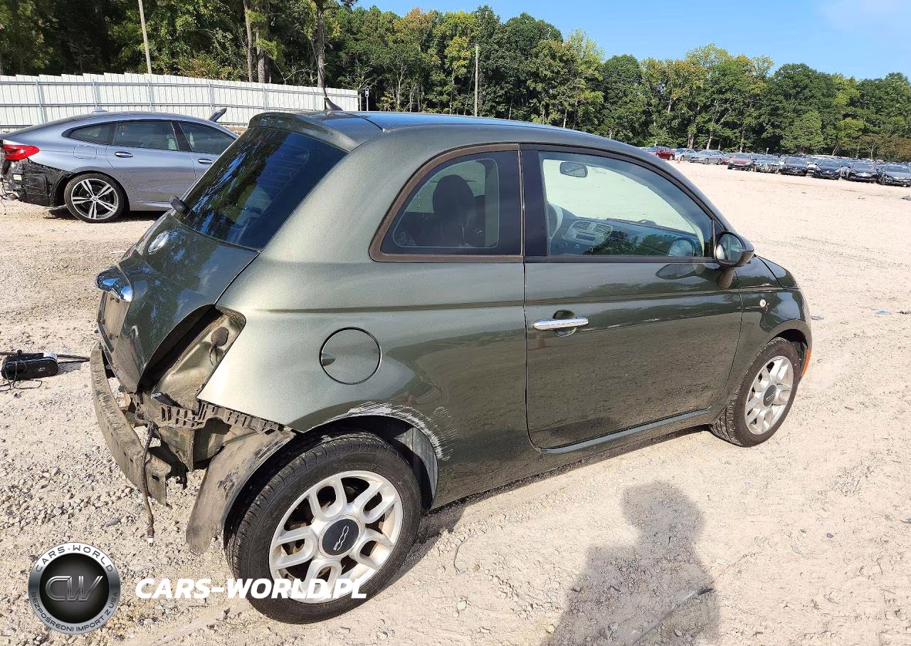 2015 Fiat 500 Pop VIN:3C3CFFAR9FT550776 - 3