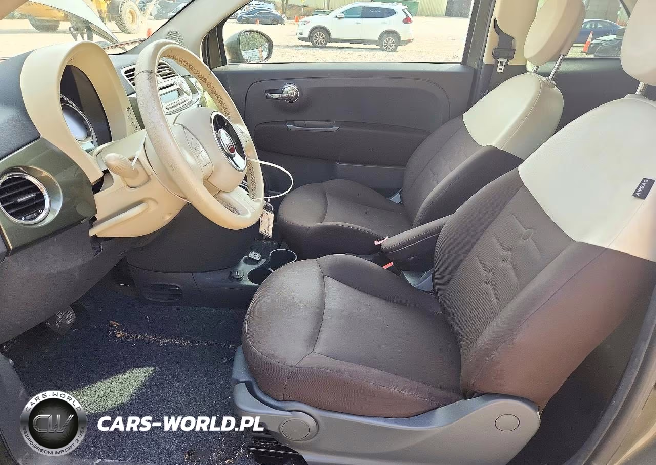 2015 Fiat 500 Pop VIN:3C3CFFAR9FT550776 - 7