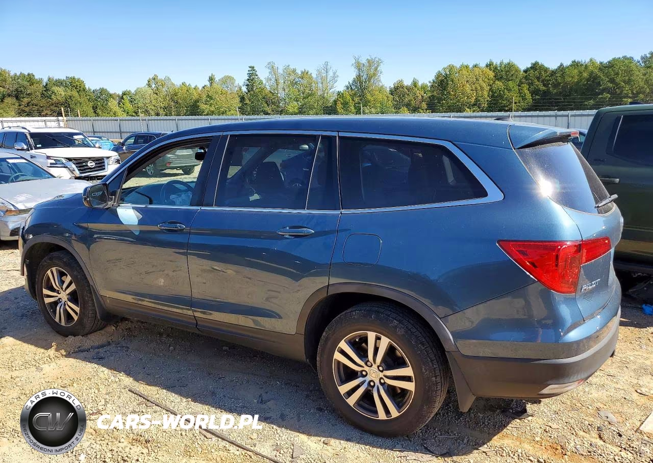 2017 Honda Pilot Exl VIN:5FNYF6H56HB087744 - 2