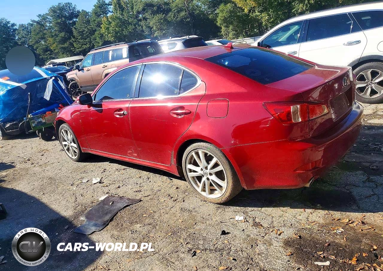2012 Lexus Is 250 VIN:JTHCF5C29C5060595 - 2