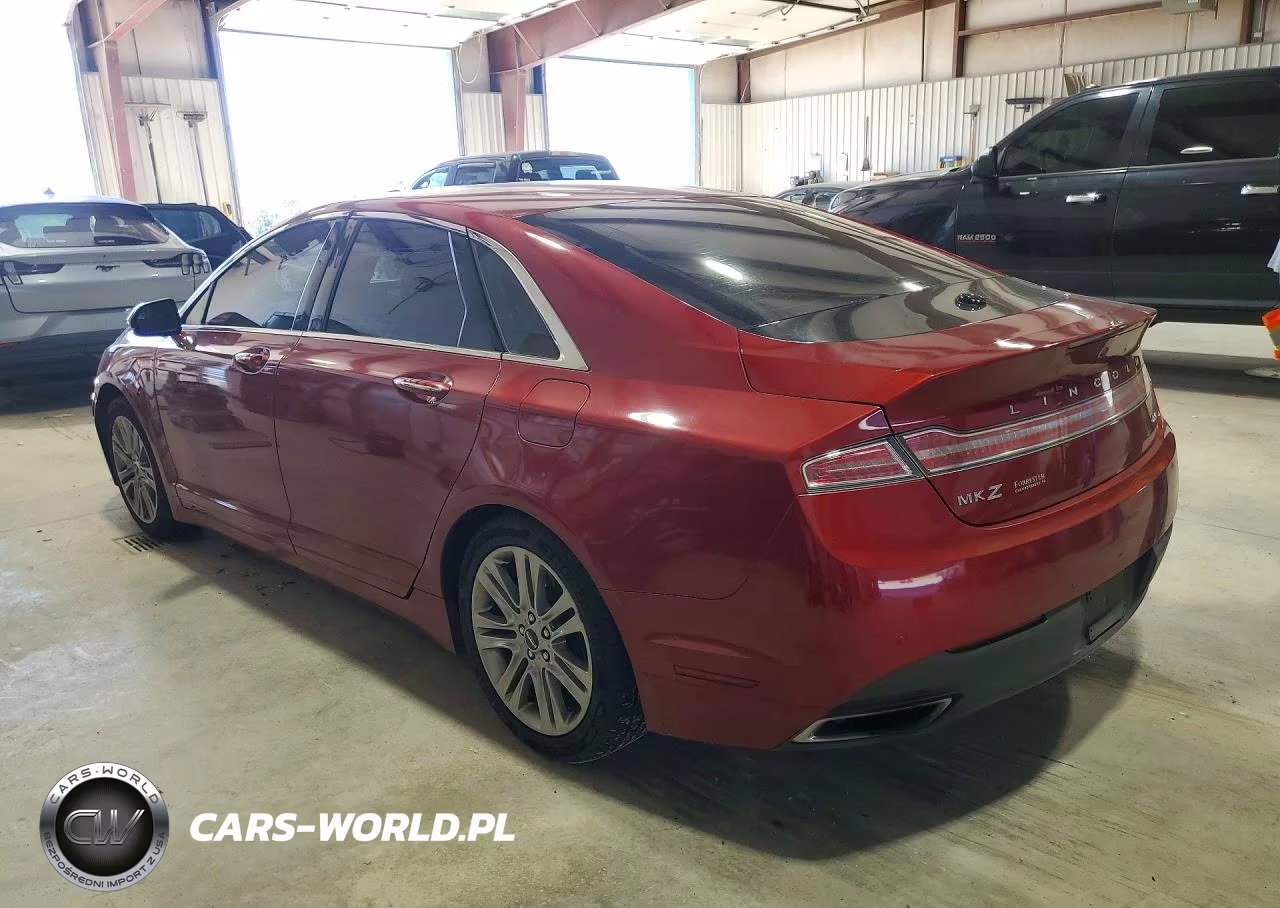 2013 Lincoln Mkz VIN:3LN6L2G92DR815612 - 2